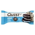 thumbnail image 3 of Quest Mini Cookies & Cream Protein Bar, Keto Friendly, 0.81 oz, 14 Count, 3 of 6
