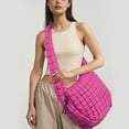 thumbnail image 6 of Lohol Quilted Tote Bag for Women - Large Lightweight Puffer Shoulder Bag & Hobo Carryall, 6 of 7