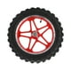 thumbnail image 1 of Neumático De Bicicleta De Bolsillo, Caucho Confiable De Metal De Rueda Trasera Para ANGGREK Rojo, 1 of 8