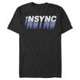 thumbnail image 5 of Men's NSYNC Retro Fade  Graphic Tee Black X Large, 5 of 5