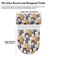 thumbnail image 7 of HELLHERO Toilet Seat Protector for Fits All Toilet Shapes Polyester Fabric Stretch Easy to Clean Stays in Place Adjustable Stretchy Fabric Comfortable and Practical, 7 of 7