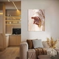 thumbnail image 2 of Framed Jesus Canvas Wall Art, Christian The Hand of God Wall Decor Painting, Religion Bible Pictures Posters Prints for Church Prayer Room Living Room Home Decor 12X16 In, 2 of 7