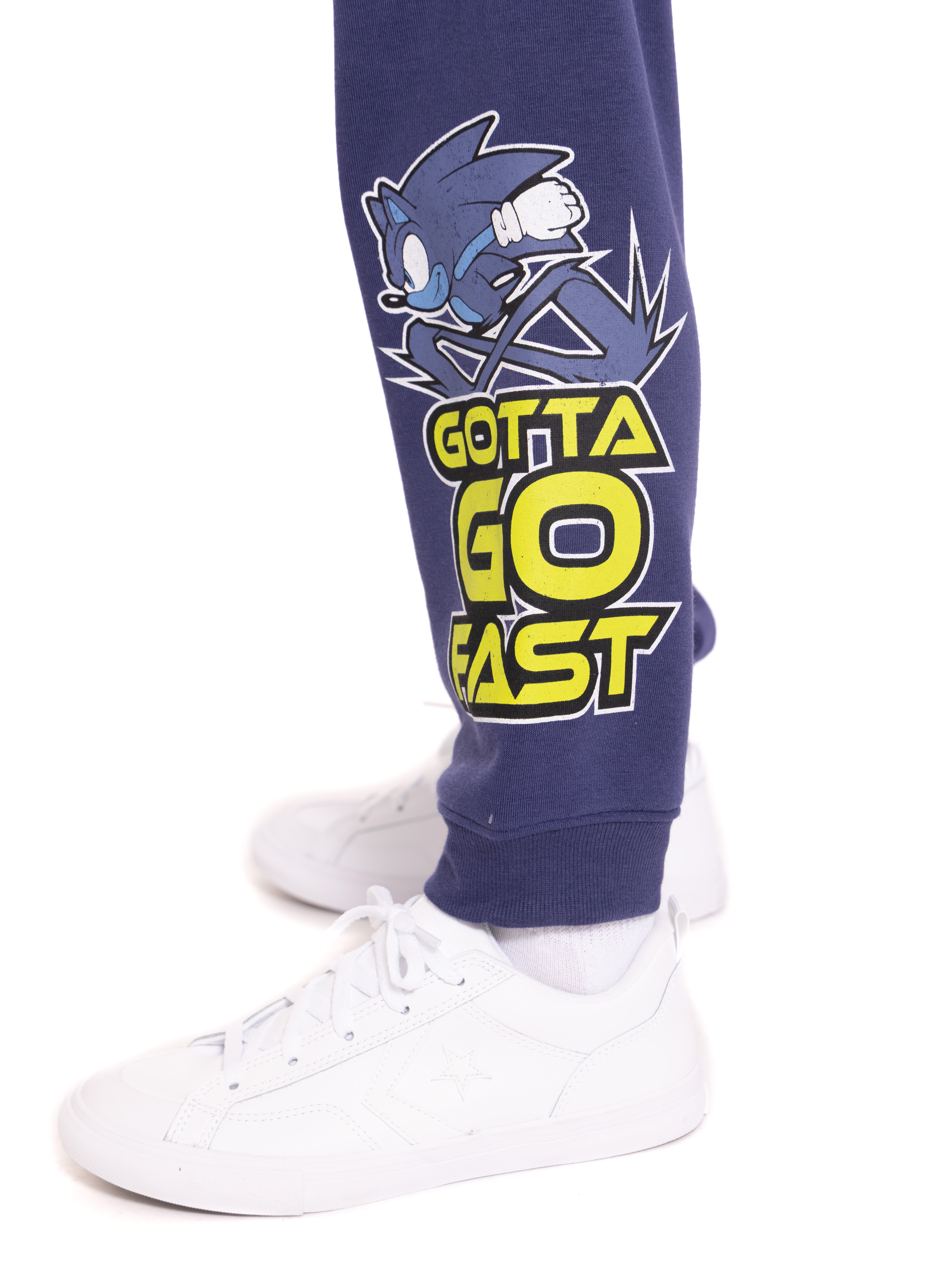 Sonic the Hedgehog Boys Long Sleeve Graphic Hoodie and Joggers Set, 2-Piece, Sizes 4-12