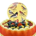 thumbnail image 5 of Acrylic Birds Songbirds Cardinal Finch Robin Cake Topper Party Decoration for Wedding Anniversary Birthday Graduation, 5 of 6