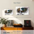 thumbnail image 4 of Elephant Stock Obsidian Wall Art - Horizontal Multi Panel Canvas - Living Room Wall Decor - Fashion And Beauty Multi Panel - Gray And Green Decor By Ashvin Harrison - 33" x 20", 4 of 8