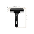 thumbnail image 2 of Uxcell Rodillo de Goma de 4 Pulgadas Brayer Herramientas de Rodillo de Goma para Impresión de Papel Tapiz, Estampado, Construcción, Negro, 2 of 5