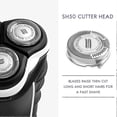 thumbnail image 2 of 6 Pack Sh50 Replacement Heads For Series 5000 Shavers, S5000 S5420 S5380 S5351 Multiprecision Blades, 2 of 5