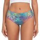 thumbnail image 1 of Fotbe blue pink colorful cracked texture Calzones Estampados para Mujer – Ropa Interior de Algodón, Cómoda, Suave y Elástica-Large, 1 of 6