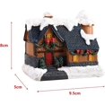 thumbnail image 1 of Christmas Village Light Up, Christmas Light Up House Led Christmas Village House, Miniatura Christmas Village Decoration, Colorful Resin House Snow Ki LingWen 8390615940610, 1 of 1