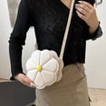 thumbnail image 2 of Trendy Flower Shaped PU Leather Crossbody Bag - Adjustable Strap Shoulder Purse Satchel for Women and Girls,Adjustable Strap Shoulder Purse Satchel (1pc - L ), 2 of 6
