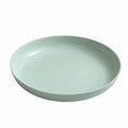 thumbnail image 2 of Dinner Plates with Deep Rim for Serving Salad and Pasta, Microwave and Dishwasher Safe Reusable Plates, 2 of 5