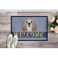 thumbnail image 2 of Carolines Treasures BB1402JMAT Cocker Spaniel Tapis de Bienvenue Intérieur & Extérieur - 24 x 36 Po., 2 of 4