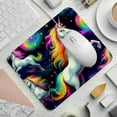 thumbnail image 2 of Unicorn Printed Square Mousepad Desk Pad Desk Mat, 8.3x9.8 Inch, Non-Slip Rubber Bottom, Suitable for Office and Gaming, 2 of 6