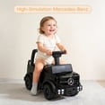 thumbnail image 4 of HEIMILI Kids Push Car, Licensed Mercedes-Benz Unimog,Toddler Ride On Toy with Anti-Slip Wheels & Safety Bumper Guards, Foot to Floor Toy for Indoor & Outdoor,Black, 4 of 7