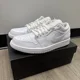 thumbnail image 1 of Ni - ke Ni - ke Air Jordan 1 Low 2022 AJ1 Triple White Men Casual Shoes Sneakers 553558-136, 1 of 5