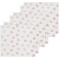 thumbnail image 2 of Dreamtimes 4 PCS Watercolor Pink Dots Washcloths, 12 X 12 Inches Cotton Wash Cloths, Highly Absorbent and Soft Face Towels for Bathroom,Gym,Hotel and Spa, 2 of 7