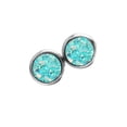 thumbnail image 2 of Sonducket Pendientes Gotas para los oídos de moda Pendientes con incrustaciones de diamantes de imitación de galvanoplastia fina Ropa, zapatos y accesorios Miscelánea cian Sonducket AP009494-12B, 2 of 6