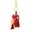 Ruby Red, variant on - Alpaca Figure with Pom Pom Bag Charm & Keychain