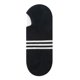 thumbnail image 1 of Xiao Hua 3 pares de calcetines invisibles para hombre, antideslizantes, de silicona, que absorben la humedad, de corte bajo, informales, negros, 1 of 2