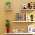 3 Pcs Floating Bookshelf Storage Rack Etagere Bookshelf Bling Bedroom