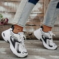thumbnail image 4 of Women's Orthopedic Running Shoes Comfortable Arch Support Sports Sneakers Casual Athletic Mesh Walking Shoes Black Size 6, 4 of 6