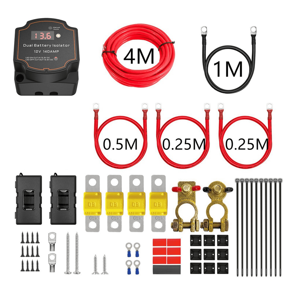 Car go split charge relay discount