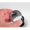 thumbnail image 3 of Sinkshroom Chrome Edition Revolutionary Black Bathroom Sink Drain Protector and Strainer, 3 of 8