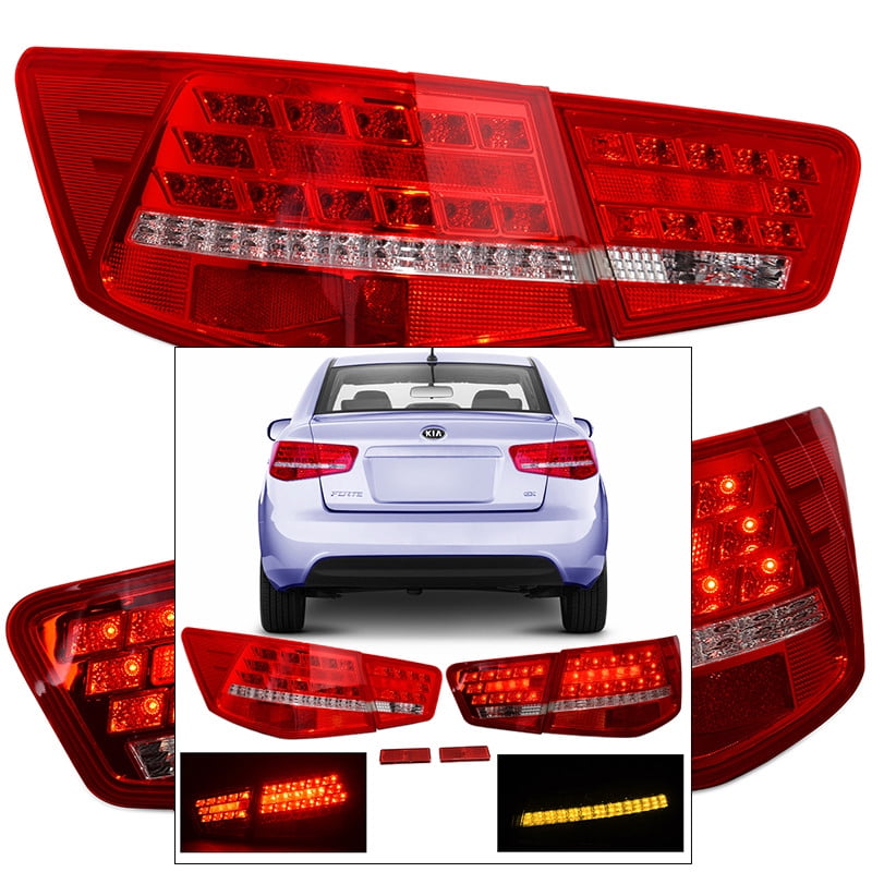 LED Style Tail Light for Kia Forte Sedan 20102013 Brake Stop Reverse