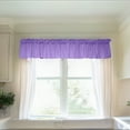 thumbnail image 2 of Solid Poplin Window Valance 58" Wide Lavender, 2 of 4