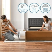 Cool Gel 8 Queen Medium Tight Top Gel Memory Foam Mattress, White