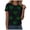 Black, variant on Women's St Patrick's Day T-Shirt Lucky Irish Shamrock Paddy's Day Graphic Tees Tops (Sky Blue, XXL)