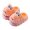 Pink, variant on GobdXE Cute Cartoon Dinosaur Kids Fuzzy Slide Slippers Open Back Warm Indoor House Slippers for Home Wear Size:9-9.5 Years