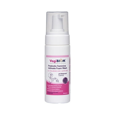 Biom Probiotics Vagibiom Probiotic Natural Vaginal Wash, Ph Balanced Feminine Wash for Odor, 5oz