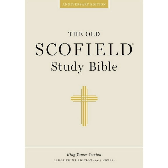 Old Scofield Study Bible-KJV-Large Print, (Hardcover)