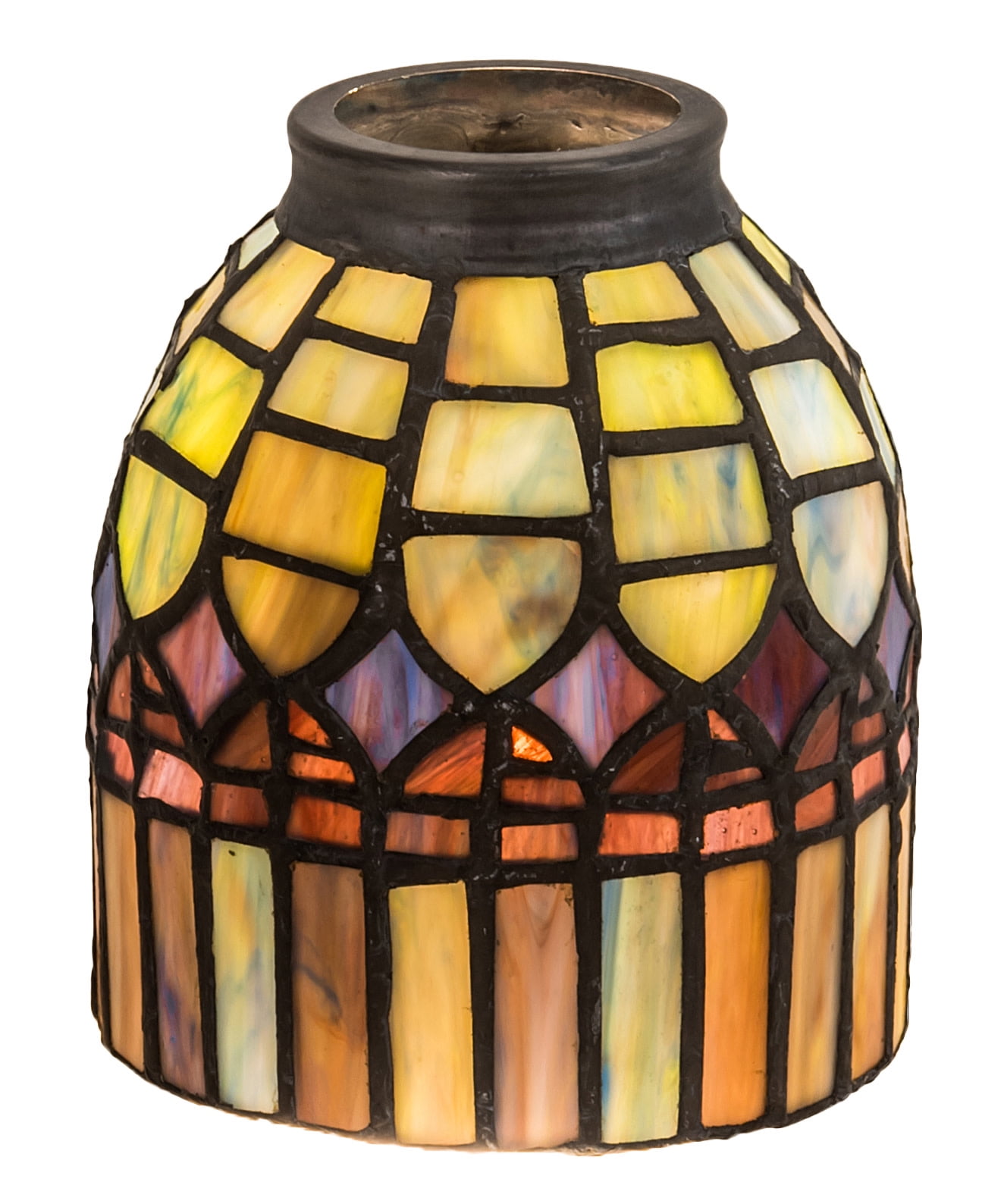 Casablanca Fan 99036 Amber Linen Side Glass Set of 4 for sale online 
