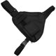 thumbnail image 3 of Bolsa para walkie talkie, 10,2x6,69 pulgadas, bolsa para radio bidireccional, chaleco walkie talkie portátil, bolsa para el pecho, negra con correa ajustable, 3 of 5