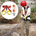 thumbnail image 3 of Arnés de seguridad para la cintura con cuerda para escalar en roca para trepar árboles Arborist Tree 50 a 120cm Sharpla Arnés de escalada en roca, 3 of 7