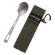 thumbnail image 3 of Vajilla de camping con bolsa de transporte, utensilios de camping de mango largo para viajes Cuchara Cola cuchara de mango largo, 3 of 8