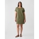 thumbnail image 2 of Vestido Remera con Bolsillo Relaxed de GAP para Mujer en Verde Walden Talla S, 2 of 5