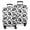 Black White Cow, variant on Black White Cow Pattern Luggage Cover Fashion Suitcase Cover Baggage Covers Fit 25-28 Inch Luggage (Go Travel)