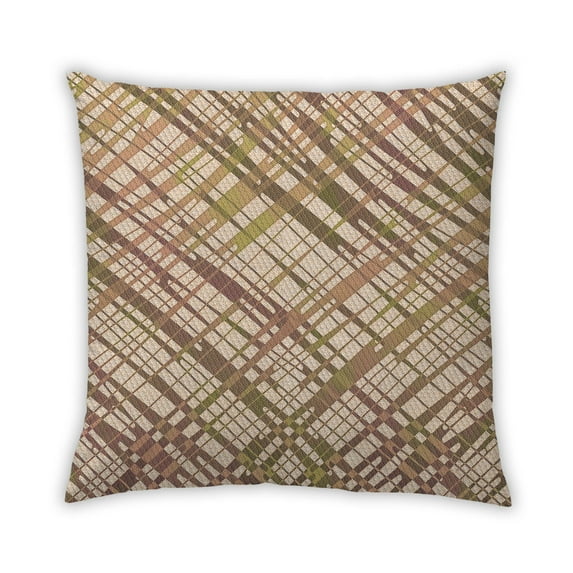 Ahgly Company Outdoor Square Contemporary Throw Pillow, 18 inch by 18 inch