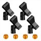 thumbnail image 1 of Juego de 4 Clips de Micrófono para Soportes. Soportes de Micrófono Ajustables con Adaptadores. Micrófono Inalámbrico y Abrazadera para Soportes de Micrófono., 1 of 5