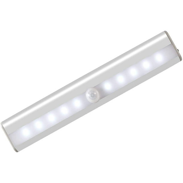 Éclairage d'armoire Lampe LED sans fil avec détecteur de mouvement