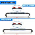 thumbnail image 6 of 2 PACK Adjustable Low Profile Trucks Bed Rack Cross Bar fit for Full-Size&Mid-Size, Adjustable length of 53-73 inches, Maximum load capacity of 600 lbs/pcs, Black, For Dodge Ram/Chevy/Ford/Toyota Tun, 6 of 12