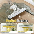 thumbnail image 4 of 1 Wiper Window Cleaning Scraper Upgrade Silicone Window Squeegee Kit Squeegee and Scrubber with Spray All Purpose Window Cleaner Tool for Car Home Kitchen Glass Scraper, 4 of 9