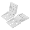 thumbnail image 6 of HEMOTON  2 Pcs Hinge for Refrigerator Doors Parts Replacement Freezer White, 6 of 8