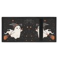thumbnail image 4 of FUIALDOLG Children's Wallet Cute Witch Ghost Print Wear-Resistant Trifold Card Wallet for Travel, Polyester Large Capacity Kids Trifold Wallet, 4 of 6