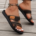 thumbnail image 6 of Willtoo Orthopedic Casual Sandals for Women Non Slip Slip on Arch Support Flat Wedge Sandals Wide Walking Shoes 2026 New Beach Foam Shoes, 6 of 6