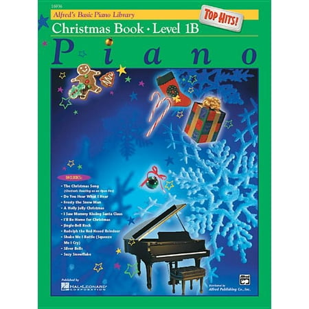 Alfred's Basic Piano Library Top Hits! Christmas, Bk 1b (Paperback)