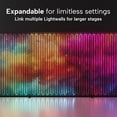 thumbnail image 6 of Twinkly Lightwall - 8.6 x 9 ft - Black Backdrop - with Stand and Music Dongle - Type A Plug, 6 of 9